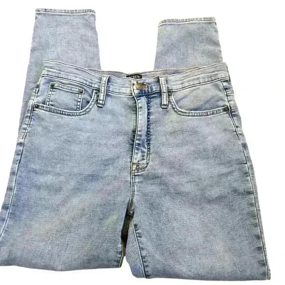 J.Crew Re-Imagined Women's 8" Mid-rise Skinny Fit Jeans  Size 30 #101 - Picture 3 of 7